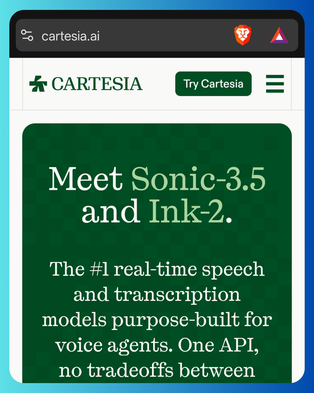 Cartesia AI
